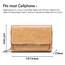 Roulens Klein Handy Umhängetasche,Damen Kleine Umhängetasche, Veganes Leder Crossbody Schultertasche Reisepass Handytasche mit Kartenschlitz Verstellbar Abnehmbar Schultergurt