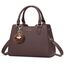 IGOLUMON Handtasche Damen Mittelgroß Tasche Leder Henkeltasche Damen-Henkeltaschen Tote Bag Handtaschen Taschen Schultertaschen Umhängetasche Schultertasche Damenhandtaschen Kaffee