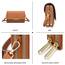 Roulens Klein Handy Umhängetasche,Damen Kleine Umhängetasche, Veganes Leder Crossbody Schultertasche Reisepass Handytasche mit Kartenschlitz Verstellbar Abnehmbar Schultergurt
