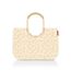 reisenthel loopshopper L leo vanilla – Stabile Tasche mit praktischen Fächern aus recycelten PET-Flaschen – Charmantes und wasserabweisendes Design