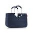 reisenthel loopshopper L twist navy – Stabile Tasche mit praktischen Fächern aus recycelten PET-Flaschen – Charmantes und wasserabweisendes Design