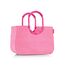 reisenthel loopshopper L frame twist pink – Stabile Tasche mit praktischen Fächern aus recycelten PET-Flaschen – Charmantes und wasserabweisendes Design
