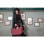 reisenthel loopshopper L twist maroon – Stabile Tasche mit praktischen Fächern aus recycelten PET-Flaschen – Charmantes und wasserabweisendes Design