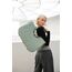 reisenthel loopshopper L frame twist sage – Stabile Tasche mit praktischen Fächern aus recycelten PET-Flaschen – Charmantes und wasserabweisendes Design