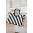 reisenthel loopshopper L summerstripes black – Stabile Tasche mit praktischen Fächern aus recycelten PET-Flaschen – Charmantes und wasserabweisendes Design