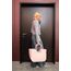 reisenthel loopshopper L frame twist blush – Stabile Tasche mit praktischen Fächern aus recycelten PET-Flaschen – Charmantes und wasserabweisendes Design