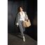 reisenthel loopshopper L frame rhombus ginger – Stabile Tasche mit praktischen Fächern aus recycelten PET-Flaschen – Charmantes und wasserabweisendes Design