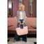 reisenthel loopshopper L frame twist blush – Stabile Tasche mit praktischen Fächern aus recycelten PET-Flaschen – Charmantes und wasserabweisendes Design