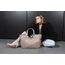 reisenthel loopshopper L herringbone mokka – Stabile Tasche mit praktischen Fächern aus recycelten PET-Flaschen – Charmantes und wasserabweisendes Design