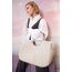 reisenthel loopshopper L teddy sand – Stabile Tasche mit praktischen Fächern aus recycelten PET-Flaschen – Charmantes und wasserabweisendes Design
