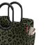 reisenthel loopshopper L teddy leo olive – Stabile Tasche mit praktischen Fächern aus recycelten PET-Flaschen – Charmantes und wasserabweisendes Design