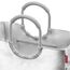 reisenthel loopshopper L silver crackle – Stabile Tasche mit praktischen Fächern aus recycelten PET-Flaschen – Charmantes und wasserabweisendes Design