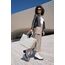 reisenthel loopshopper L herringbone sand – Stabile Tasche mit praktischen Fächern aus recycelten PET-Flaschen – Charmantes und wasserabweisendes Design