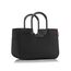 reisenthel loopshopper L mesh black – Stabile Tasche mit praktischen Fächern aus recycelten PET-Flaschen – Charmantes und wasserabweisendes Design