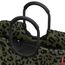 reisenthel loopshopper L teddy leo olive – Stabile Tasche mit praktischen Fächern aus recycelten PET-Flaschen – Charmantes und wasserabweisendes Design
