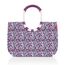 reisenthel loopshopper L Stabile Tasche mit praktischen Fächern aus recycelten PET-Flaschen Charmantes und wasserabweisendes Design, Farbe:viola mauve