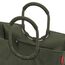 reisenthel loopshopper L cord dark matcha – Stabile Tasche mit praktischen Fächern aus recycelten PET-Flaschen – Charmantes und wasserabweisendes Design
