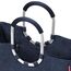 reisenthel loopshopper L twist navy – Stabile Tasche mit praktischen Fächern aus recycelten PET-Flaschen – Charmantes und wasserabweisendes Design