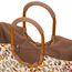 reisenthel loopshopper L Stabile Tasche mit praktischen Fächern aus recycelten PET-Flaschen Charmantes und wasserabweisendes Design, Farbe:safari sand