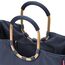 reisenthel loopshopper L midnight gold – Stabile Tasche mit praktischen Fächern aus recycelten PET-Flaschen – Charmantes und wasserabweisendes Design