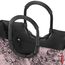 reisenthel loopshopper L jacquard rose – Stabile Tasche mit praktischen Fächern aus recycelten PET-Flaschen – Charmantes und wasserabweisendes Design