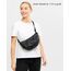 LARKSON Crossbody Bag Damen & Herren Grau Leo - Solveig Small - Umhängetasche im Halbmond Style - Halbrunde Schultertasche - Moon Bag Design - Wasserabweisend