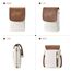BOSTANTEN Klein Handytasche zum Umhängen, PU Leder Handy Umhängetasche Damen, Handytasche mit Geldbörse zum Umhängen, handtasche damen umhängetasche für Designer Beige Braun