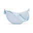 LARKSON Crossbody Bag Damen & Herren Hellblau - Solveig Small - Umhängetasche im Halbmond Style - Halbrunde Schultertasche - Moon Bag Design - Wasserabweisend
