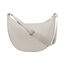 LARKSON Crossbody Bag Damen & Herren Beige - Solveig XL - Große Umhängetasche im Halbmond Style -Tasche mit 16 Zoll Laptopfach - Moon Bag - Wasserabweisend