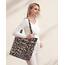 Prite Handtasche Damen Tote Bag Shopper Groß Umhängetasche Cord Beuteltasche Stofftasche für College Schule Arbeit Reisen Einkaufen