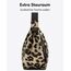 LARKSON Crossbody Bag Damen & Herren Beige Leo - Solveig Medium - Umhängetasche im Halbmond Style - Halbrunde Schultertasche - Moon Bag Design - Wasserabweisend