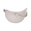 LARKSON Crossbody Bag Damen & Herren Beige - Solveig Medium - Umhängetasche im Halbmond Style - Halbrunde Schultertasche - Moon Bag Design - Wasserabweisend