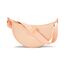 LARKSON Crossbody Bag Damen & Herren Pfirsich - Solveig Small - Umhängetasche im Halbmond Style - Halbrunde Schultertasche - Moon Bag Design - Wasserabweisend