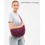 LARKSON Crossbody Bag Damen & Herren Rot - Solveig Medium - Umhängetasche im Halbmond Style - Halbrunde Schultertasche - Moon Bag Design - Wasserabweisend