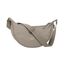 LARKSON Crossbody Bag Damen & Herren Grau - Solveig Small - Umhängetasche im Halbmond Style - Halbrunde Schultertasche - Moon Bag Design - Wasserabweisend