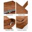 Prite Handtasche Damen Tote Bag Shopper Groß Umhängetasche Cord Beuteltasche Stofftasche für College Schule Arbeit Reisen Einkaufen (Braun)
