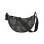 LARKSON Crossbody Bag Damen & Herren Grau Leo - Solveig Small - Umhängetasche im Halbmond Style - Halbrunde Schultertasche - Moon Bag Design - Wasserabweisend