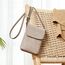 BOSTANTEN Klein Handytasche zum Umhängen, PU Leder Handy Umhängetasche Damen, Handytasche mit Geldbörse zum Umhängen, handtasche damen umhängetasche für Designer Grau