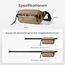 tomtoc Anti-Diebstahl Sling Bag 3,5L – Umhängetasche Schultertasche Crossbody Bag für Herren Damen mit RFID-Schutz für Switch, iPad mini | Wasserabweisend | Alltag, Reise, EDC | | Braun