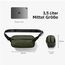 tomtoc X-Pac Sling Bag 3,5L für Nintendo Switch 2 – Leichte RFID-Schutz Schultertasche für Herren & Damen | Anti-Diebstahl & Wasserabweisend Brusttasche für Reise, Wandern, Alltag | Grün