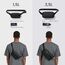 tomtoc X-Pac Sling Bag 3,5L für Nintendo Switch 2 – Leichte RFID-Schutz Schultertasche für Herren & Damen | Anti-Diebstahl & Wasserabweisend Brusttasche für Reise, Wandern, Alltag | Schwarz