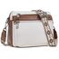 MUIIKOLA umhängetasche damen，umhängetasche mittelgroß tasche umhängetasche,damen leder，Weich Breiter Gurt