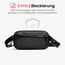 tomtoc X-Pac Sling Bag 3,5L für Nintendo Switch 2 – Leichte RFID-Schutz Schultertasche für Herren & Damen | Anti-Diebstahl & Wasserabweisend Brusttasche für Reise, Wandern, Alltag | Schwarz