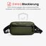 tomtoc X-Pac Sling Bag 3,5L für Nintendo Switch 2 – Leichte RFID-Schutz Schultertasche für Herren & Damen | Anti-Diebstahl & Wasserabweisend Brusttasche für Reise, Wandern, Alltag | Grün