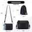 MUIIKOLA umhängetasche damen，umhängetasche mittelgroß tasche umhängetasche,damen leder，Weich Breiter Gurt