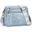 MUIIKOLA umhängetasche damen，umhängetasche mittelgroß tasche umhängetasche,damen leder，Weich Breiter Gurt