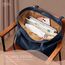 KALIDI Handtasche Damen Shopper Tasche Tote Bag PU Leder Große Schultertasche mit Reißverschluss für Arbeit,Einkauf，Schule