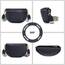 Roulens Kleine Damen Umhängetaschen,Elegant Bauchtasche Damen,Umhängetasche aus Veganes Leder,Crossbody Bag Damen,RFID Blockierung Kartenschlitz Brusttasche mit Verstellbar Abnehmbar Breiter Gurt