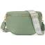 Roulens Kleine Damen Umhängetaschen,Elegant Bauchtasche Damen,Umhängetasche aus Veganes Leder,Crossbody Bag Damen,RFID Blockierung Kartenschlitz Brusttasche mit Verstellbar Abnehmbar Breiter Gurt