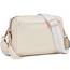 Roulens Damen Handy Umhängetasche,Veganem Leder Crossbody Schultertasche,Breiter Riemen Abendtasche mit drei Reißverschlussfächern Handtaschemit mit Kartenschlitz Verstellbar Abnehmbar Schultergurt